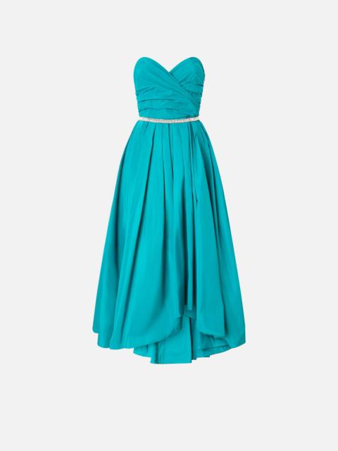 ELEGANT LONG DRESS WITH JEWEL BELT