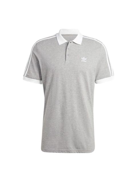 adidas Adicolor Classics 3-Stripes Polo Shirt 'Grey' IL2502