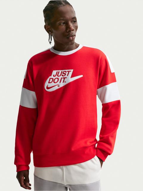 Nike Sportswear Club Men's Fleece Crew-Neck Sweatshirt