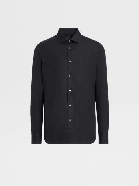 BLACK TROFEO™ COMFORT COTTON SHIRT