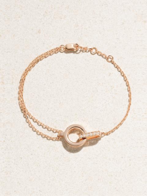Berbère Module 18-karat Rose Gold Diamond Bracelet