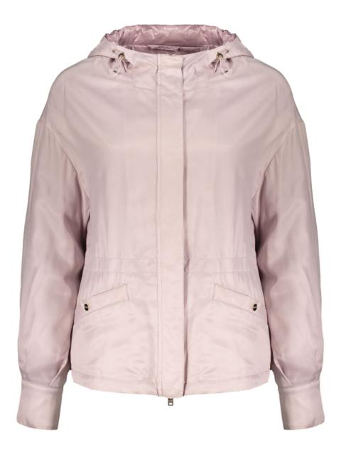 hooded zip jacket