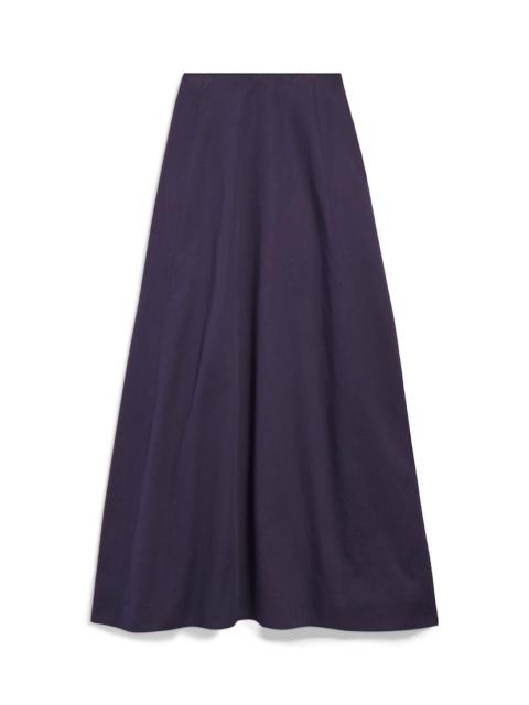 Women's Midi Skirt  in Dark Navy