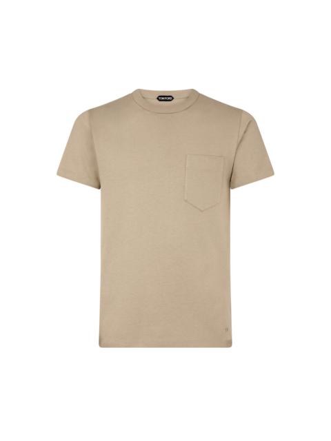 PURE COTTON CREW NECK T-SHIRT