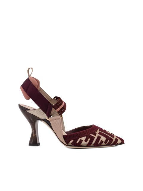 Colibri monogram-pattern pumps