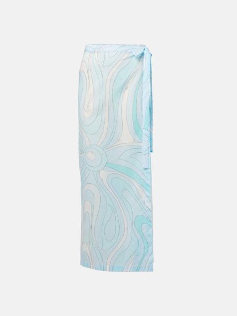 Marmo cotton muslin beach cover-up