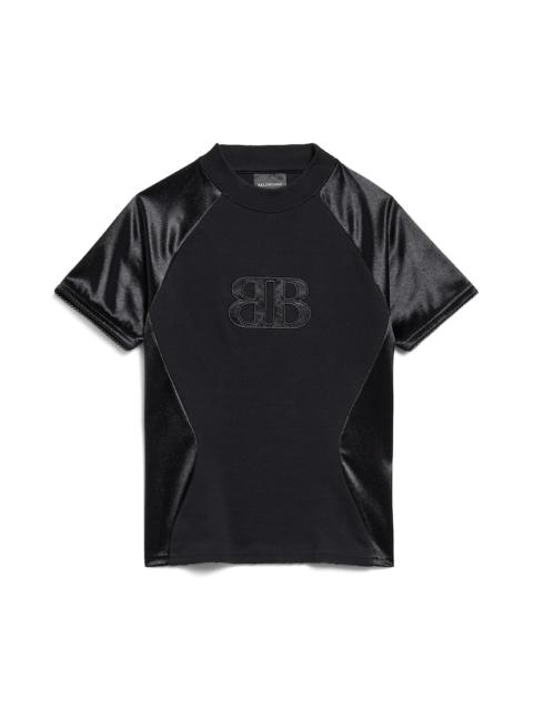 Women's Nano Bb Fitted Top in Black