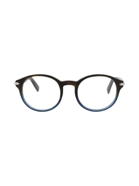 Dior Round Optical Glasses 'Havana/Transparent'