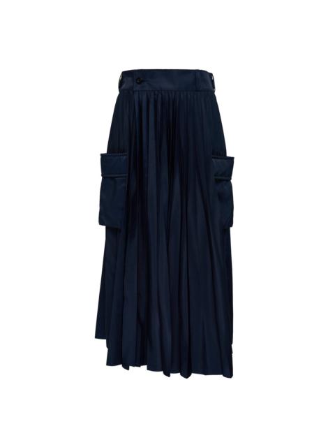 Nylon Twill Skirt