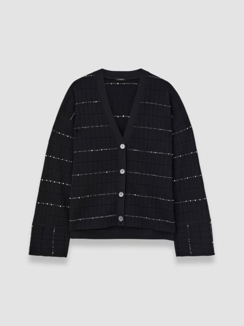 Fragmented Stripes Cardigan
