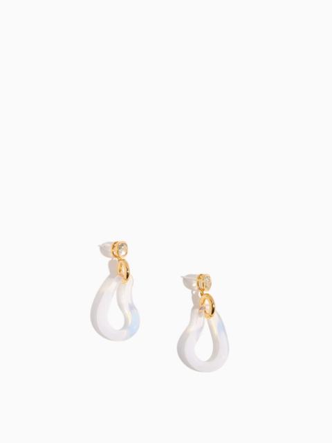 Galina Earrings in Opalescent/Gold