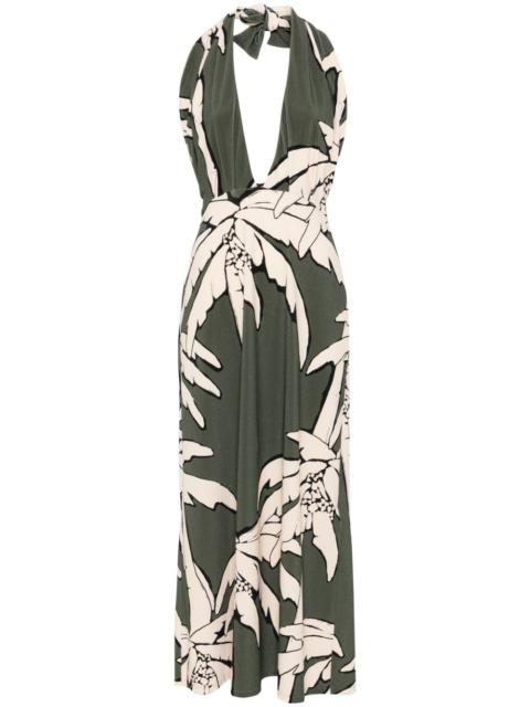 Oceanic Mantra midi dress