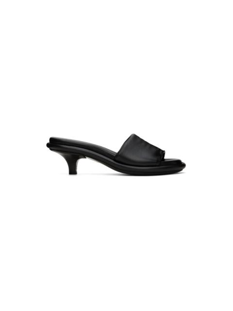Black Spilla Heeled Sandals