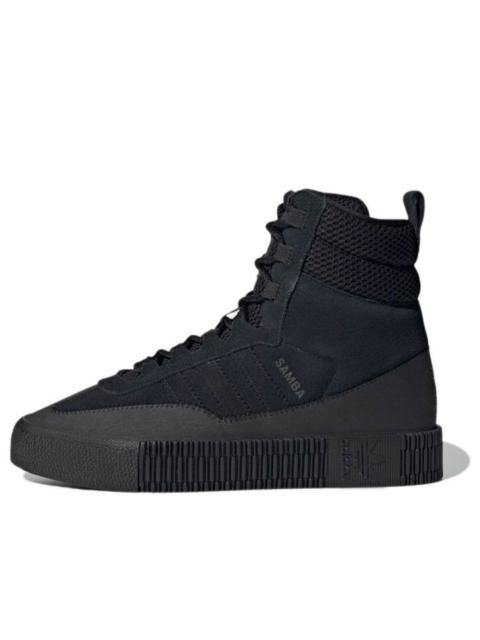 (WMNS) adidas Samba Boot 'Triple Black' GZ8107