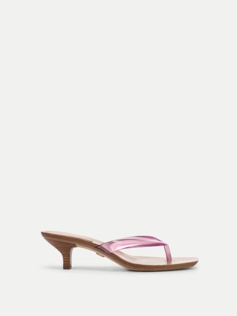 CLEA JELLY KITTEN-HEEL SANDAL