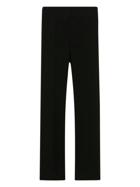 straight-leg trousers