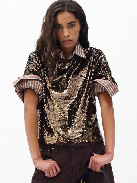 Lucy Sequined Tee