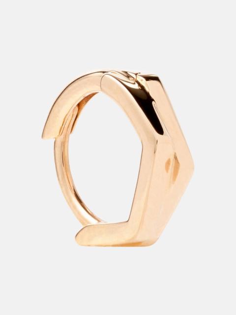 Antifer 18kt rose gold hoop earring