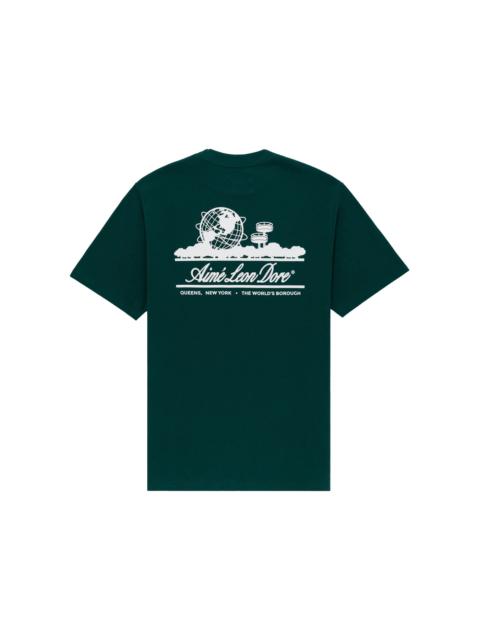 Aime Leon Dore Unisphere Short-Sleeve Tee Green