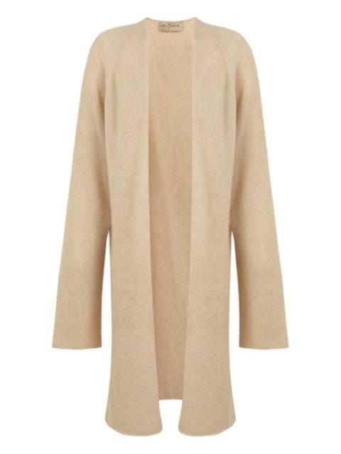 raglan open cardigan