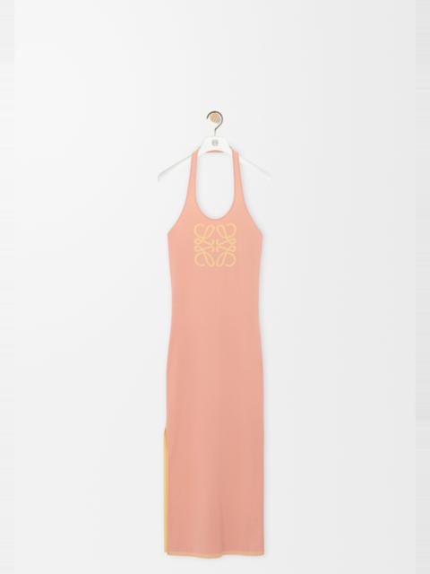 Tank dress in viscose blend