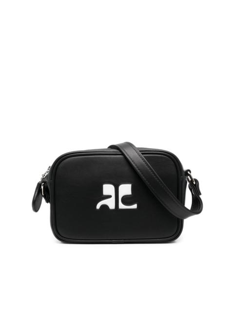 logo-patch crossbody bag