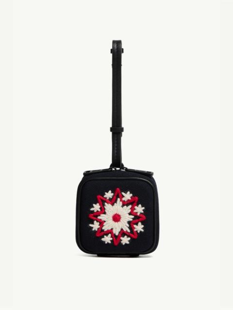 Embroidered Mini Pouch