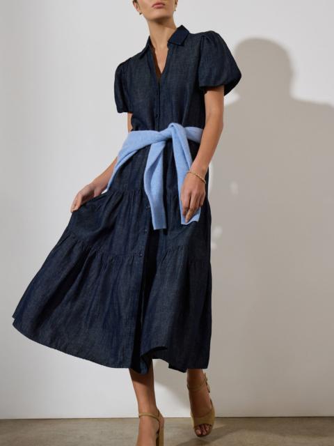 The Havana Indigo Dress