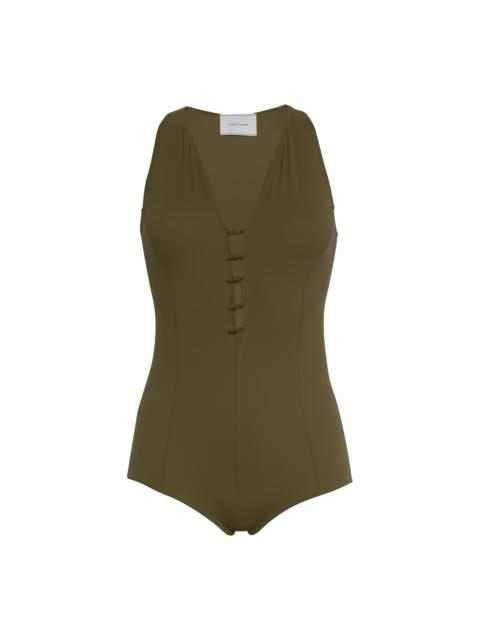 Swimsuit Khaki - Jersey
