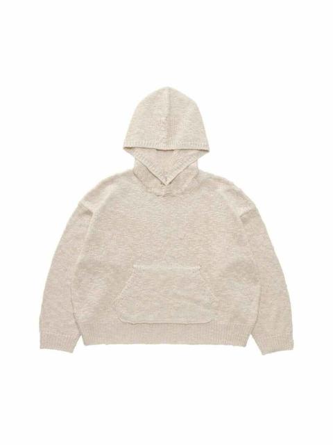 AMPLUS HOODIE KNIT W (SI/L) IVORY