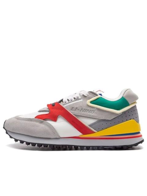(WMNS) Li-Ning 001 'Grey Green Yellow' AGCP382-1