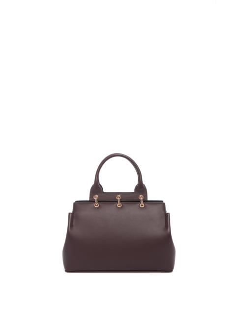 Small Amethyst Bag in Bordeaux Nappa Leather