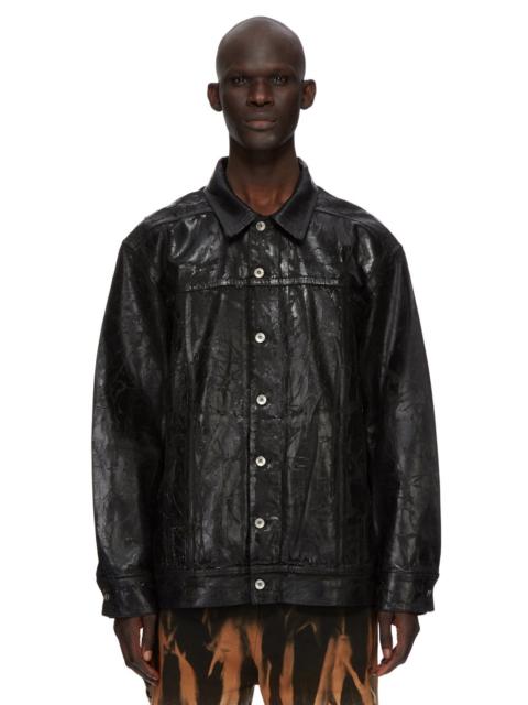 Black Porterville Jumbo Worker Denim Jacket