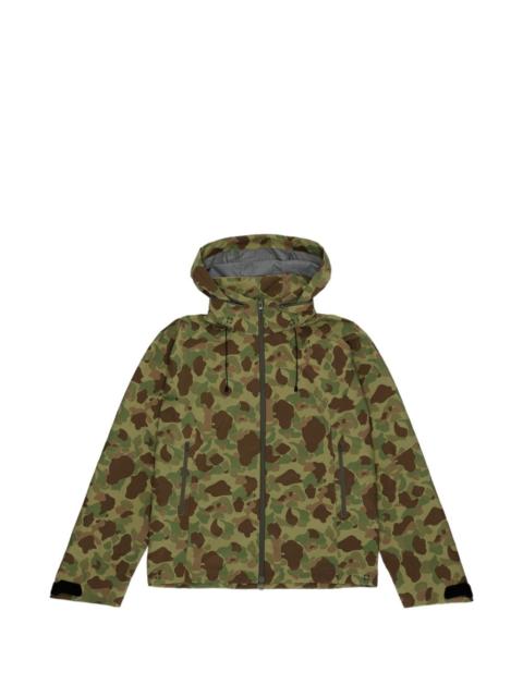 zip fastening hooded jacket