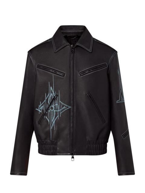 LV Frequency Chic Leather Blouson