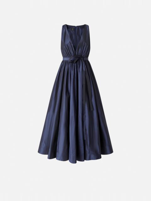 DRESS WITH BOW AND LOOSE SKIRT