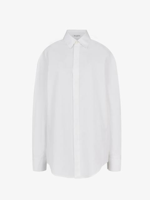 POPLIN ROUND SHIRT