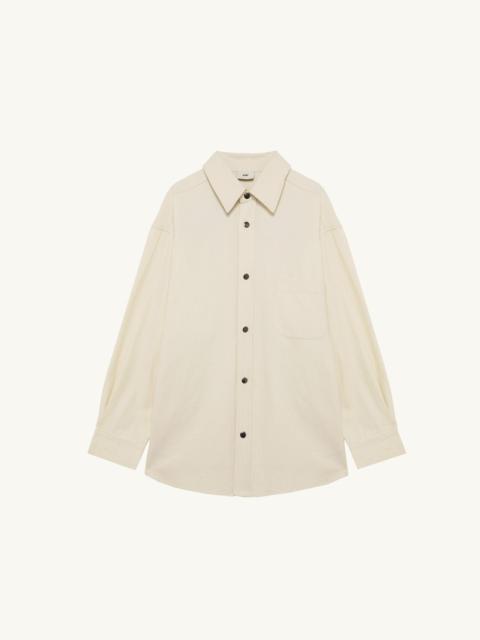 UNISEX HERRINGBONE OVERSHIRT