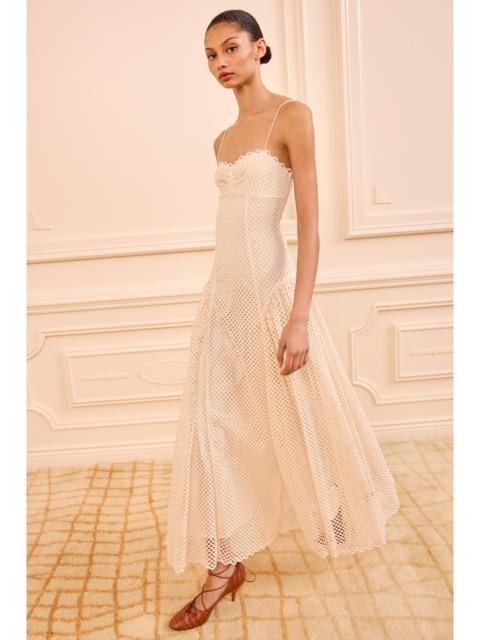 Isotta Eyelet Cotton Dress