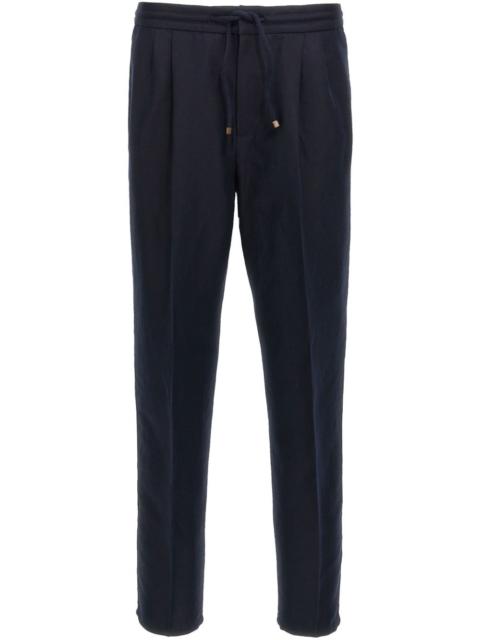 straight-leg trousers