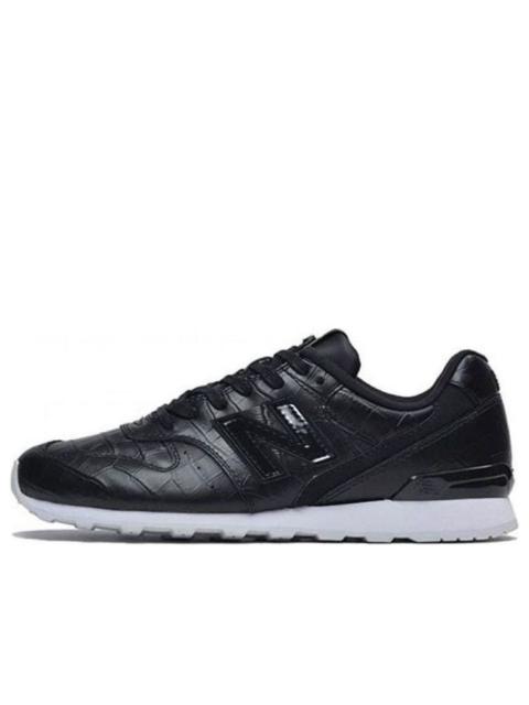 (WMNS) New Balance W-LIFESTYLE 'Black Leather' WR996CRB