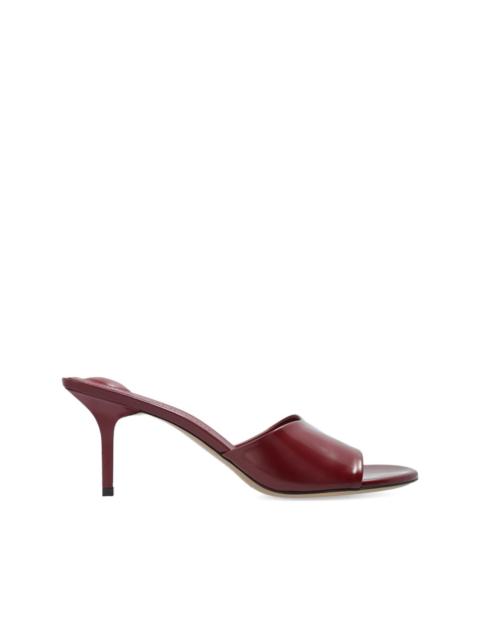 70mm Cubisto leather sandals