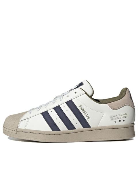 adidas Originals Superstar 'White Beige Navy' IG3852