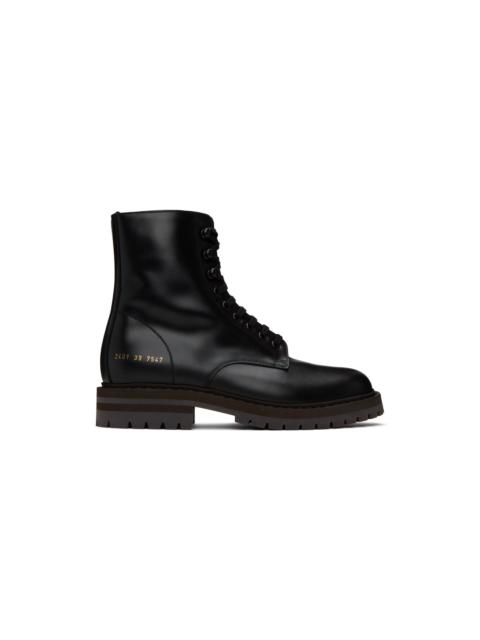 Black Combat Boots