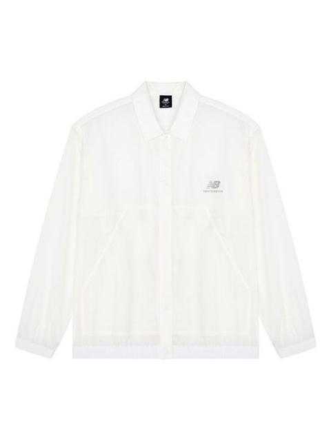 New Balance FW22 Sportswear Jacket 'White' AMJ23301-PAY
