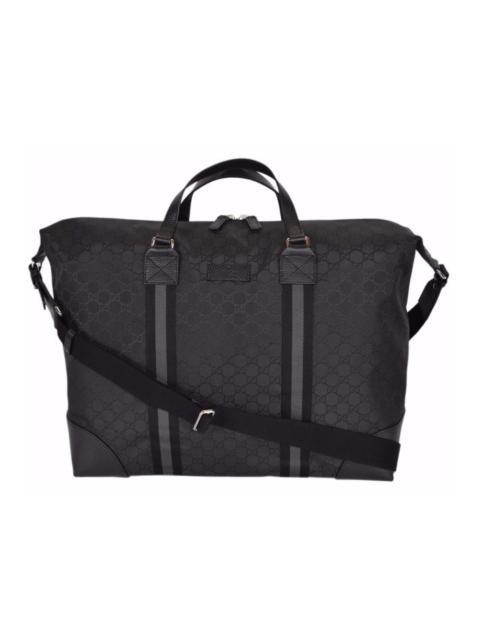 Gucci Travel Duffle Monogram GG Black