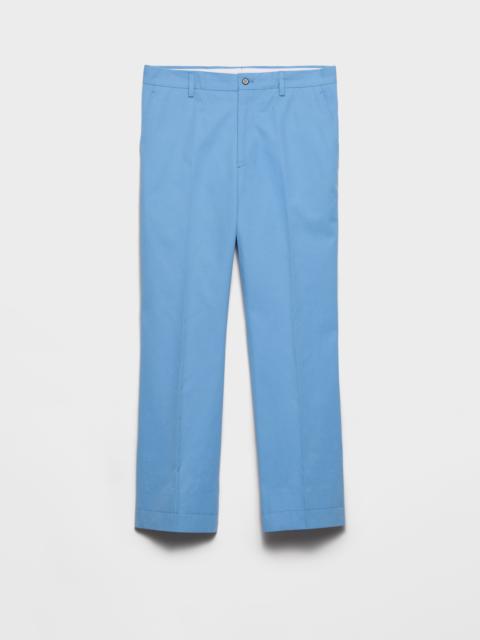 Poplin pants