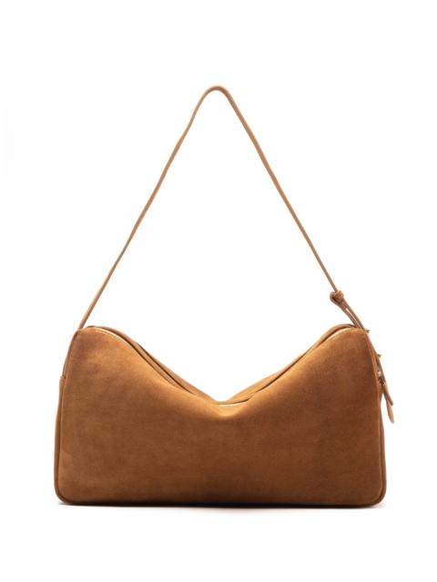 Trousse Large Suede Cognac