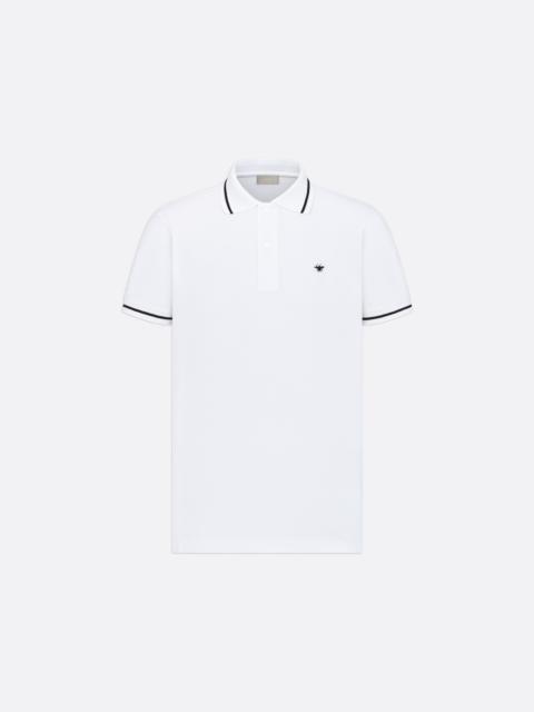 Polo Shirt with Bee Embroidery