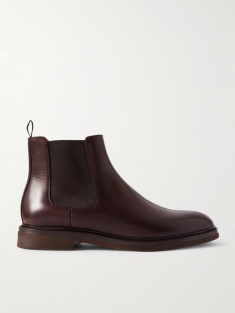 Leather Chelsea Boots Brown